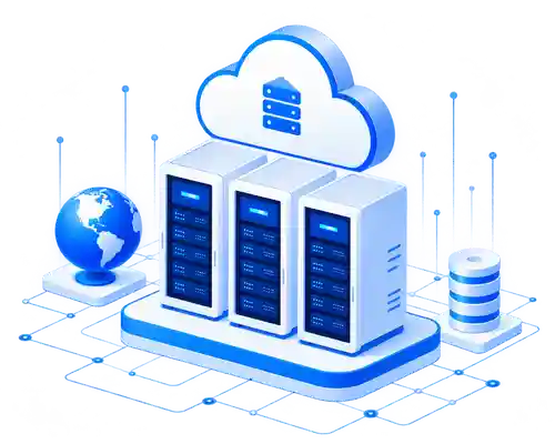 几内亚IPv6整柜租赁与云计算基础设施示意图